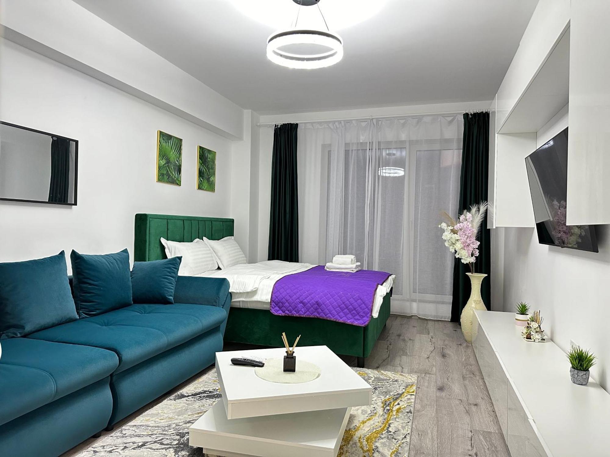 Coresi Mall Area Studios & Apartments By Glam บราชอฟ ภายนอก รูปภาพ